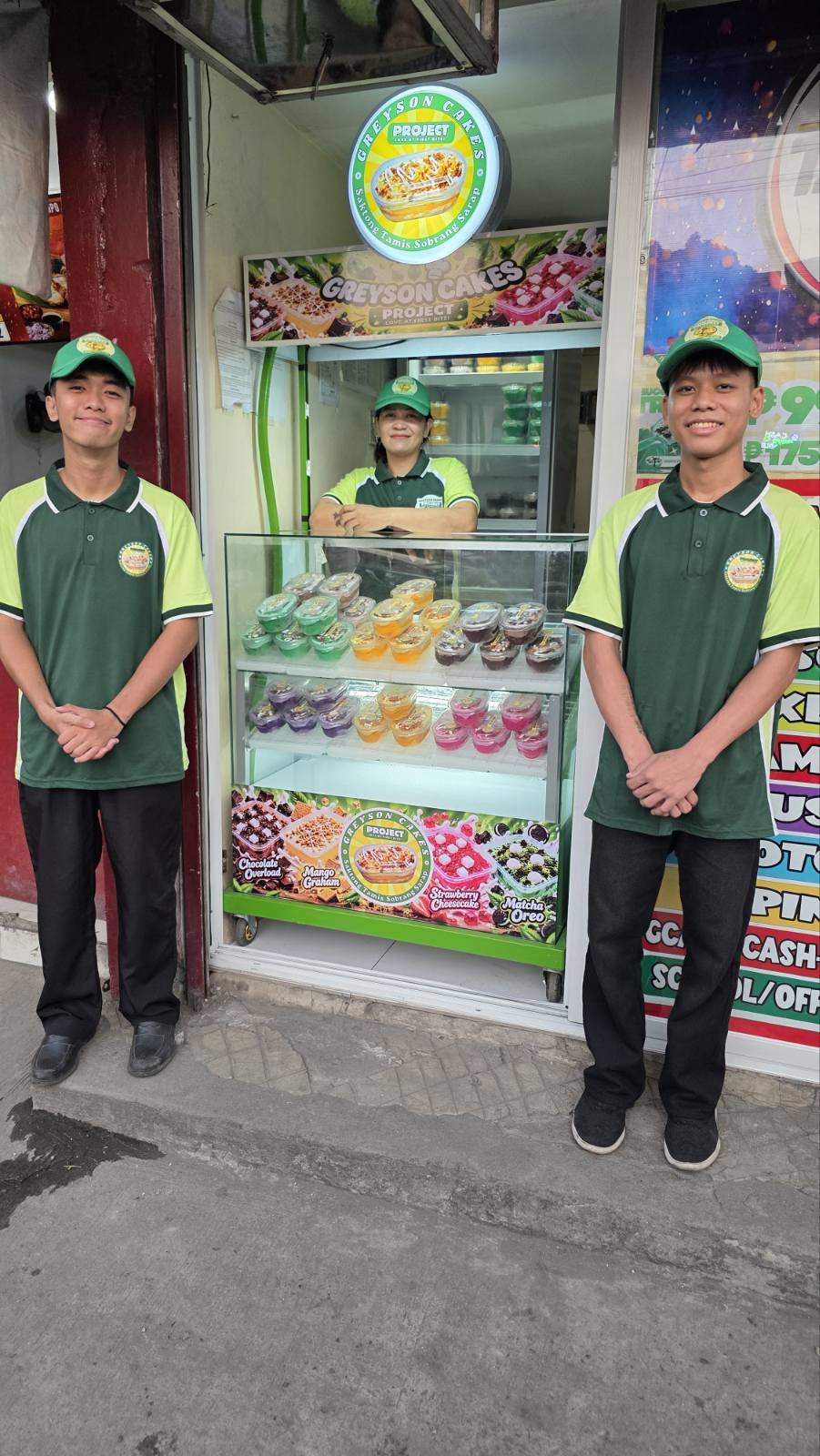 Greyson Cakes Project Branch Staff in Official Uniforms